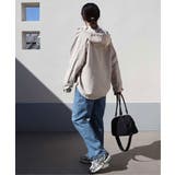 撥水花粉リリース2WAYマウンテンパーカー【親子コーデ】 | ikka  | 詳細画像3 