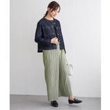 ストレッチデニムノーカラーシャウター【親子コーデ】 | ikka  | 詳細画像13 