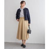 ストレッチデニムノーカラーシャウター【親子コーデ】 | ikka  | 詳細画像19 