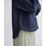 ストレッチデニムノーカラーシャウター【親子コーデ】 | ikka  | 詳細画像29 