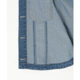 ストレッチデニムノーカラーシャウター【親子コーデ】 | ikka  | 詳細画像37 