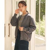 フェイクスエードブルゾン【雑誌InRed11月号掲載】【親子コーデ】 | ikka  | 詳細画像3 