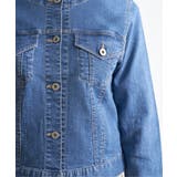 ストレッチノーカラーデニムGジャン | ikka  | 詳細画像17 