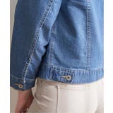 ストレッチノーカラーデニムGジャン | ikka  | 詳細画像19 