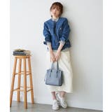 ストレッチノーカラーデニムGジャン | ikka  | 詳細画像5 