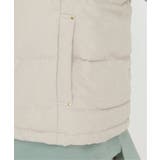 細コールフェイクダウンベスト | ikka  | 詳細画像6 