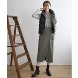 細コールボリューム襟ベスト | ikka  | 詳細画像3 