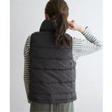 細コールボリューム襟ベスト | ikka  | 詳細画像7 