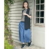ノーカラーサイドスリットジレ  | ikka  | 詳細画像12 