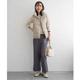 細コールボリューム襟ベスト | ikka  | 詳細画像10 