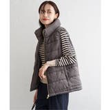 細コールボリューム襟ベスト | ikka  | 詳細画像14 