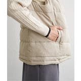 細コールボリューム襟ベスト | ikka  | 詳細画像23 