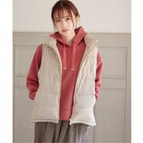 細コールボリューム襟ベスト | ikka  | 詳細画像2 