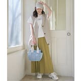 ノーカラーサイドスリットジレ | ikka | 詳細画像6