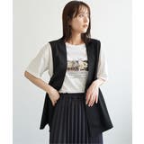 ドライタッチサイドスリットジレ | ikka | 詳細画像17