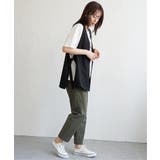 ドライタッチサイドスリットジレ | ikka | 詳細画像20