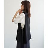 ドライタッチサイドスリットジレ | ikka | 詳細画像23