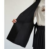 ドライタッチサイドスリットジレ | ikka | 詳細画像31