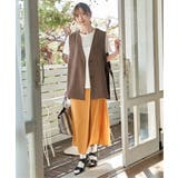 ノーカラーサイドベルトジレ | ikka  | 詳細画像4 