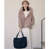 細コールボリューム襟ダウンジャケット | ikka  | 詳細画像13 