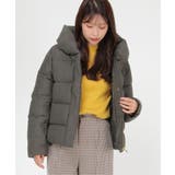 細コールボリューム襟ダウンジャケット | ikka  | 詳細画像19 