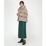 細コールボリューム襟ダウンジャケット | ikka  | 詳細画像23 