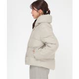 細コールボリューム襟ダウンジャケット | ikka  | 詳細画像2 