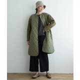 【親子コーデ】切り替えキルティング軽量コート | ikka  | 詳細画像8 