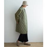 【親子コーデ】切り替えキルティング軽量コート | ikka  | 詳細画像9 