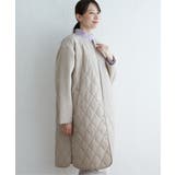 【親子コーデ】切り替えキルティング軽量コート | ikka  | 詳細画像15 