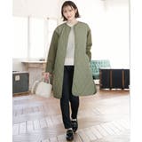 【親子コーデ】切り替えキルティング軽量コート | ikka  | 詳細画像6 