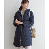 撥水キルティングフードコート | ikka  | 詳細画像7 