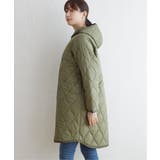 撥水キルティングフードコート | ikka  | 詳細画像14 