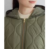 撥水キルティングフードコート | ikka  | 詳細画像17 