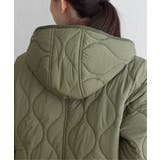 撥水キルティングフードコート | ikka  | 詳細画像21 