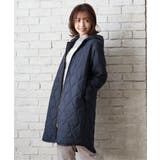 撥水キルティングフードコート | ikka  | 詳細画像2 