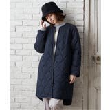 撥水キルティングフードコート | ikka  | 詳細画像4 