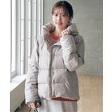 ベージュ | 【親子コーデ】細コール洗えるダウンジャケット | ikka 