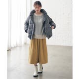 【親子コーデ】細コール洗えるダウンジャケット | ikka  | 詳細画像24 