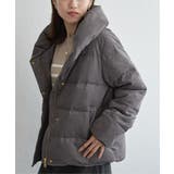 コーヒー | 【親子コーデ】細コール洗えるダウンジャケット | ikka 