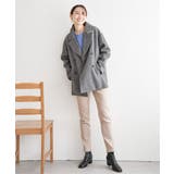 ウールライクストレッチテーラーコート | ikka  | 詳細画像17 