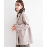 ウールライクストレッチテーラーコート | ikka  | 詳細画像21 