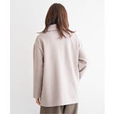 ウールライクストレッチテーラーコート | ikka  | 詳細画像22 