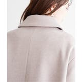 ウールライクストレッチテーラーコート | ikka  | 詳細画像29 