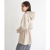 撥水花粉リリースフィールドコート | ikka  | 詳細画像24 