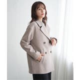 【静電防止】ウールライクストレッチテーラーコート | ikka  | 詳細画像13 