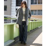 【静電防止】ウールライクストレッチテーラーコート | ikka  | 詳細画像20 