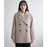 【静電防止】ウールライクストレッチテーラーコート | ikka  | 詳細画像31 