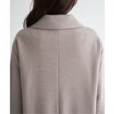 【静電防止】ウールライクストレッチテーラーコート | ikka  | 詳細画像35 