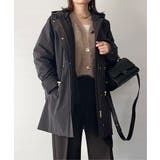 ブラック | 【軽量／静電防止】sorona(R)撥水5WAYコート | ikka 